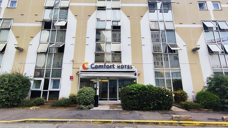 comfort hotel paris porte d'ivry parking